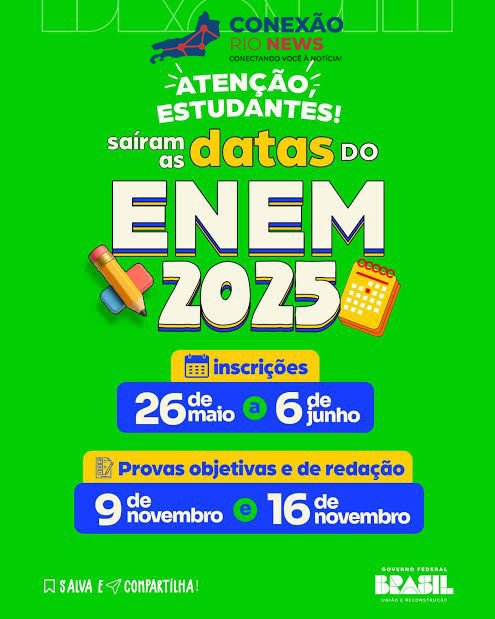 95b26d13-9b91-4e36-a800-cec7a94f9aa7 ENEM 2025 se aproxima: 10 assuntos mais cobrados e o que você precisa saber