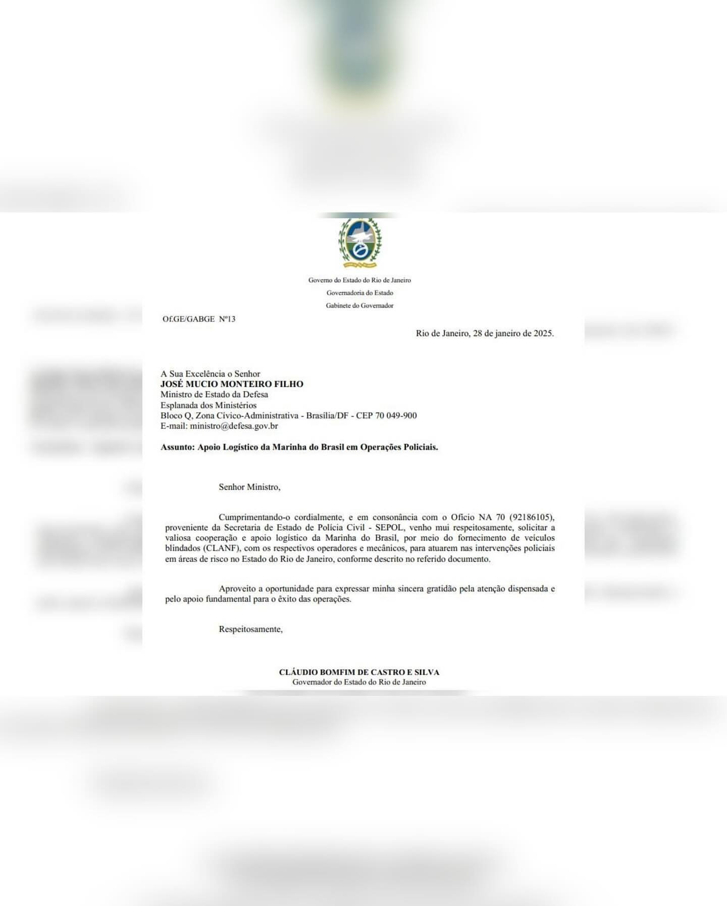 WhatsApp-Image-2025-10-28-at-23.47.54 💥 Governo do Estado reforça o combate ao crime organizado, e o governador Cláudio Castro solicita a intervenção das Forças Armadas